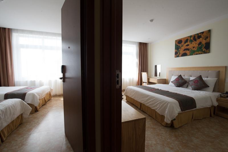 Thai An Hotel Dong Quan Exteriör bild